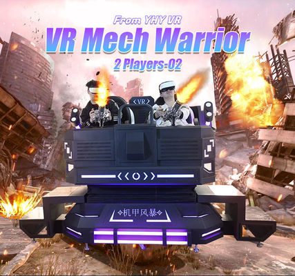 Fábrica YHY VR Máquina de tiro VR Realidade virtual Equipamento de arcade para 2 pessoas Popular 9D Mech Warrior Cinema no shopping mall