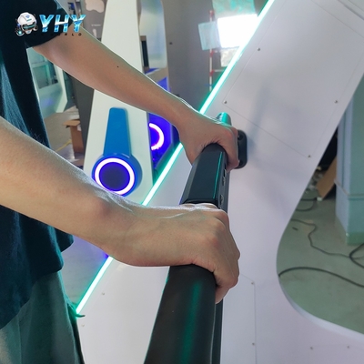 Máquina de jogos de esqui de realidade virtual YHY Fitness interior VR Simulador de esqui Centro de treinamento de inverno