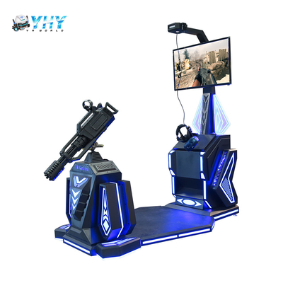 YHY-01.097 VR Metralhadora Gatling Simulador Parque de Diversões Indoor