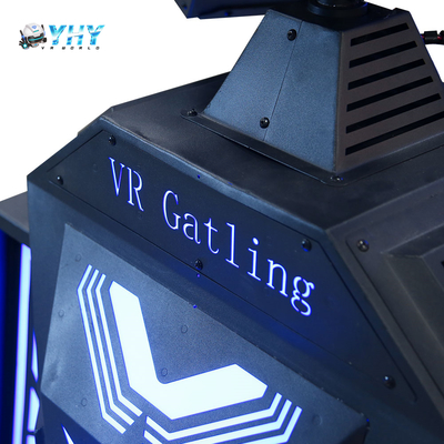 VR Gun Gatling Simulator Virtual Reality Game Center Shopping Mall Empreendimento de aluguel