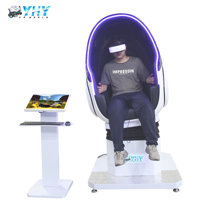 Gráfico 9d Cadeira Vr 2 lugares Cinema Equipamento de Realidade Virtual 1 lugar Cadeira de ovo Jogos de diversão em ambientes internos