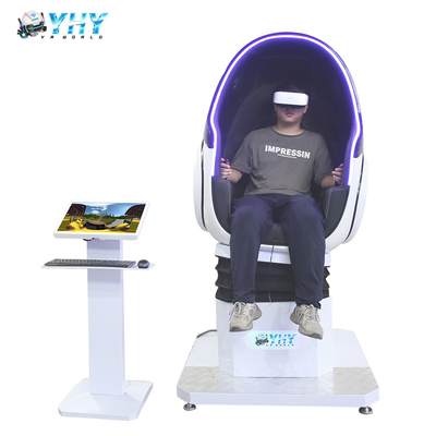 YHY VR 9D Egg Chair 2 Assentos 1 Assento Cinema de Realidade Virtual Parque de diversões Jogo divertido