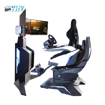 Realistic Racing Car Simulator 3 DOF Triple Screen Motion Simulation Chair (Cadeira de simulação de movimento de tela tripla)