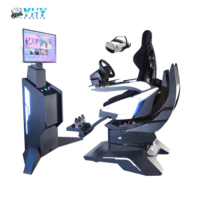 Promoção de Realidade Virtual Simulador de Condução de Carro VR Amusement Com 3DOF 3 Tela HD