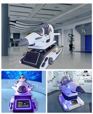 Jogos de avião YHY VR Virtual Reality Flight Simulator Arcade Flying Gaming Cockpit Machine de assento único no parque de diversões