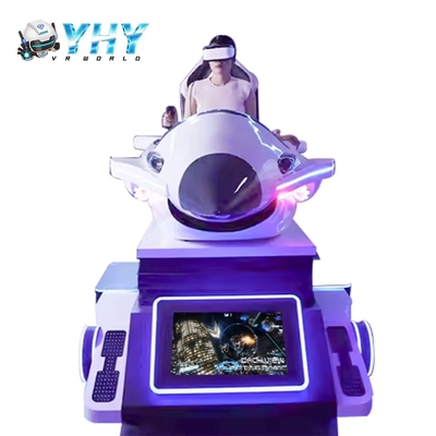 Jogos de avião YHY VR Virtual Reality Flight Simulator Arcade Flying Gaming Cockpit Machine de assento único no parque de diversões