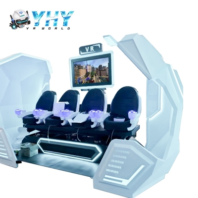 YHY VR Cinema 4 assentos 9D Máquina de Cinema de Realidade Virtual One Stop Project Game Park Utilização