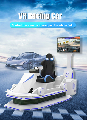 Máquina de Jogo de Corrida de Realidade Virtual VR Car 3-DOF com Movimento Dinâmico, Simulador de Corrida 9D para Centro de Jogos Arcade