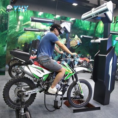Tecnologia Proprietária Superior YHY 6 Players VR Rides Motorcycle Project