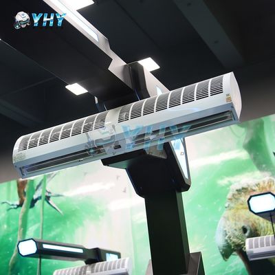 Projeto de simulador de motocicleta VR para 6 pessoas com potência de 3,5 kW e encosto ajustável