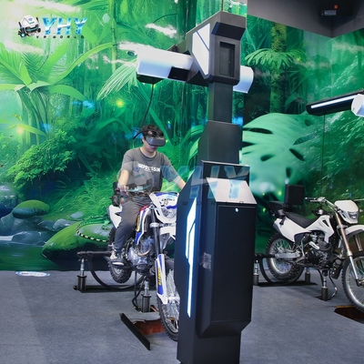 Solução de Paragem Única Simulador de Realidade Virtual de 6 lugares Máquina de Motociclismo 9D Vr
