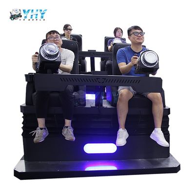 Equipamento do parque de diversões Vidro 3D Experiência imersiva Cinema 7d Multiplayer Assentos Filme com filmagem