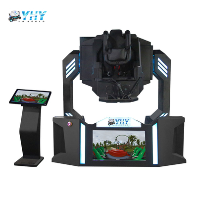 YHY VR 360 simulador realidade virtual 720 graus montanha-russa monoplaça 9d cinema máquina de simulação em Arcade Center