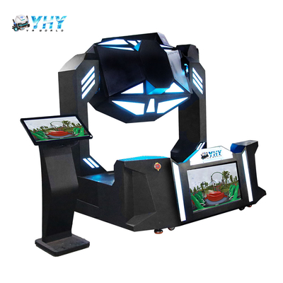 Simulador VR 9D 360 720 Jogo de Realidade Virtual Atrações de Montanha-Russa Máquina de Arcade com Cinto de Segurança de 4 Pontos