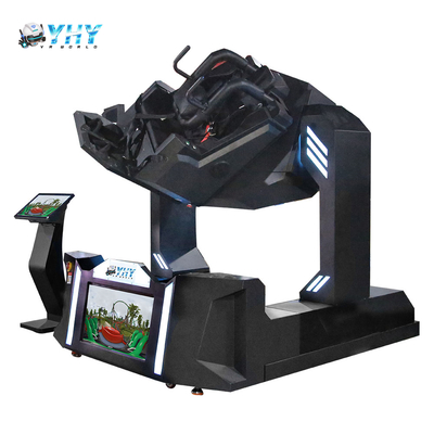VR Simulator 9D Rotating Machine 720 Graus Virtual Reality Roller Coaster Game Machine com Painel de Controle Tudo em Um