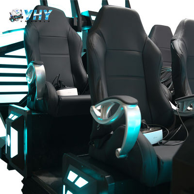 Máquina de jogos de realidade virtual 9D Simulador de 6 lugares Equipamento de cinema VR para Shopping Mall Entretenimento familiar