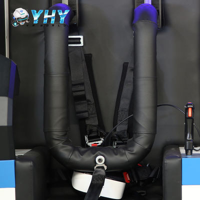 Parque de diversões Equipamento de realidade virtual Simulador de 360 graus de dois lugares Máquina de jogos VR