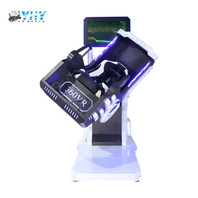 360 graus de rotação simulador de voo VR 9D montanha russa de jogador único cadeira máquina parque de diversão