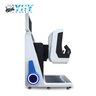 Máquina de jogos VR 9D Simulador de vôo de duas pessoas VR 360 Simulador rotativo