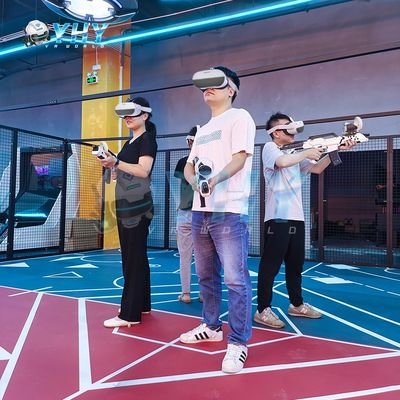 ROI mais rápido Solução VR chave na mão Multiplayer Arena Roaming VR Grátis Jogo de tiro para parque de diversões