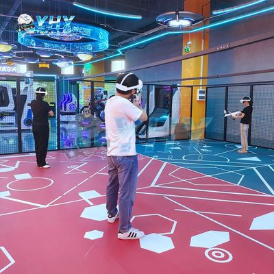 Solução de tiro multiplayer VR Free Roam Equipamento VR Arena Big Space Gaming Set