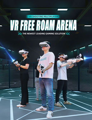 Aventura Multijogador Indoor VR Arena Roaming Gratuita para Shopping