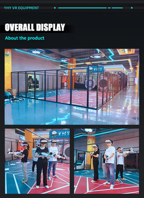 Big Space Indoor VR Shooting Simulator Free Walking & Roaming Multiplayer Arena