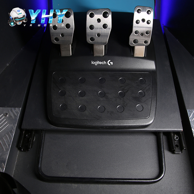 VR Race Flight Shooting 360 Roller Coaster Simulator Virtual Reality Arcade Game 3 em 1 Equipamento de teatro de jogos