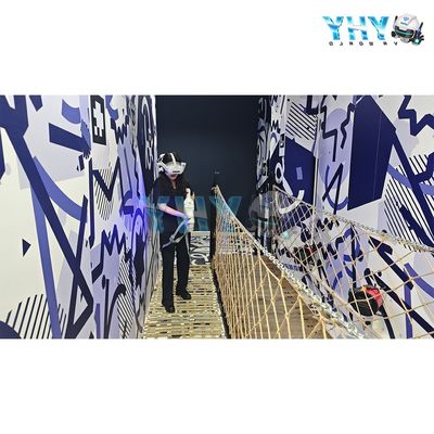 Team Building 8 jogadores VR Arena Free Roam VR Escape Room em festa