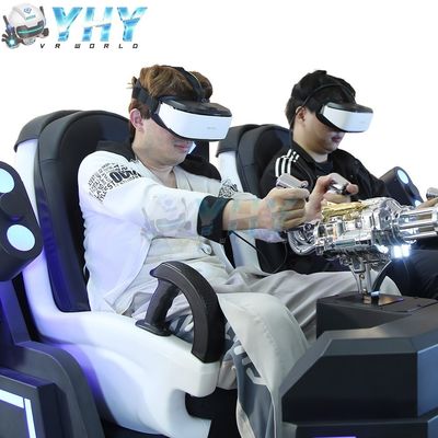 Virtual Reality Games 2 Person Seat Vr Cinema 9D Fighting Simulator Indoor Playground Business 