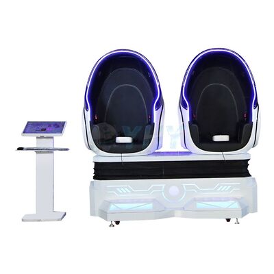 Equipamento de Realidade Virtual Cadeira de Ovo 9D de Realidade Virtual Montanha-Russa VR 2 Lugares Vr Pod