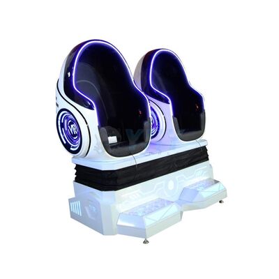 Simulador de cadeira de ovo virtual 9D 360° Dispositivo de jogos interativo Equipamento de jogos VR para duas pessoas