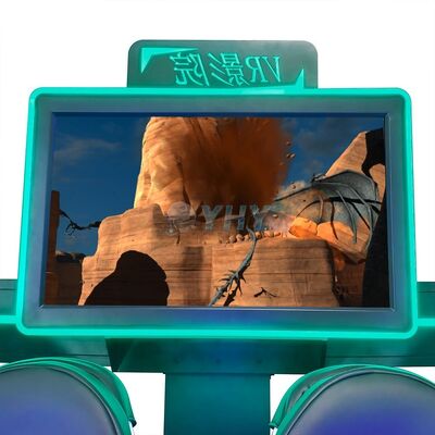 Parque temático VR Atração VR Negócios Oportunidade de investimento Máquina de jogos de realidade virtual 9D 4 lugares Cinema VR