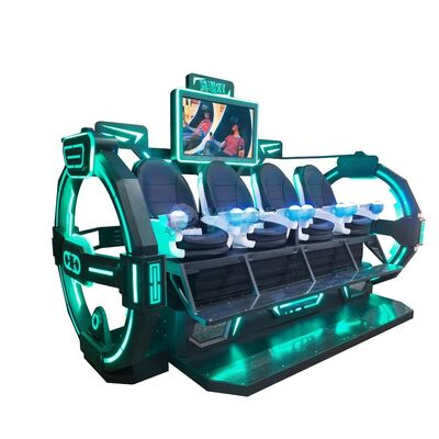 Parque temático interior 4 lugares 9D VR Cinema Simulator 5D 7D 9D Cinema Virtual Reality Game Machine