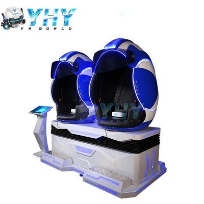 2 Seat Egg Chair VR Theater 9D Cinema Dynamic Motion 3DOF Platform Virtual Reality Equipment China Factory 