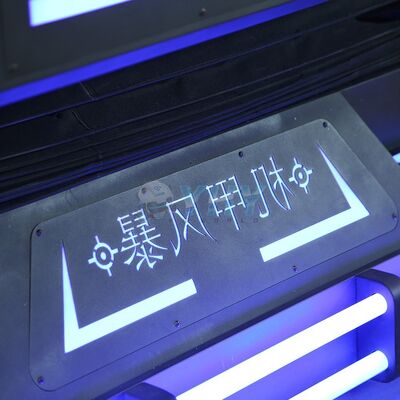 Mecha Warrior VR Cinema 9D 2 jogador VR Cinema VR máquina de jogo com Gatling Shooting forma