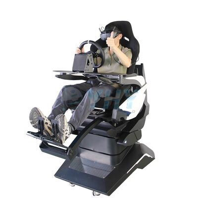 Competição de jogabilidade multiplayer em RA com simulador de corrida de feedback de movimento dinâmico em tempo real com pistas de corrida personalizáveis