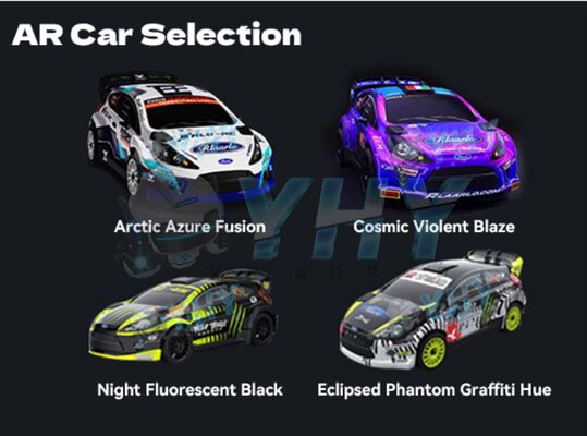 Simulador de Corrida FPV AR Imersivo Suporta Pistas Personalizadas e Experiência de Movimento Dinâmico