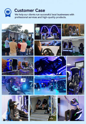 Parque temático VR móvel personalizável para parques de diversões e atividades