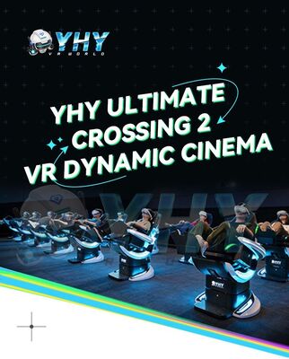 YHY VR Crossing Cinema de Movimento Dinâmico 360 Graus de Rotação para Sensação de Movimento Real