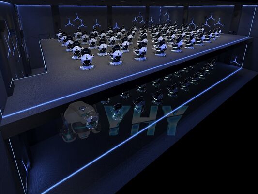 Simulador de Cinema de Movimento Dinâmico VR 9D Nova Experiência de Rotação 360 Jogo de Projeção para Múltiplas Pessoas Atrações de Cinema VR