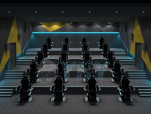 YHY Ultimate Crossing 2 9D VR Dynamic Cinema One-Stop Solutions com suporte à plataforma de movimento 3-DOF personalizado