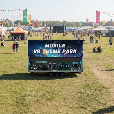 Customized Color 9D VR Truck Cinema Customized Virtual Reality Simulator Mobile Game Zone