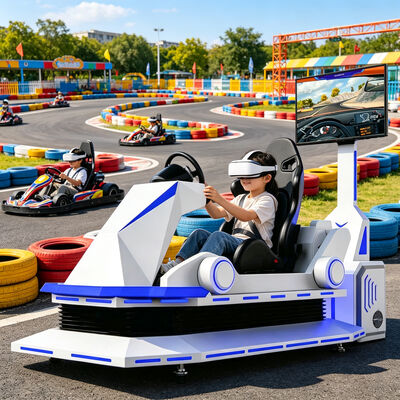 Jogos de Realidade Virtual Carro de Corrida 9D Vr Simulador de Corrida Arcade Simulador de Direção Equipamento de Realidade Virtual Jogo de Corrida VR