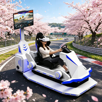 Dinâmico F1 VR Indoor Racing Car Simulator 3 DOF Motion Equipment para parque de diversões