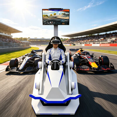 F1 Car Simulator Vr Real Virtual Car Racing Arcade Game Machine Simulador de Direção de Moção