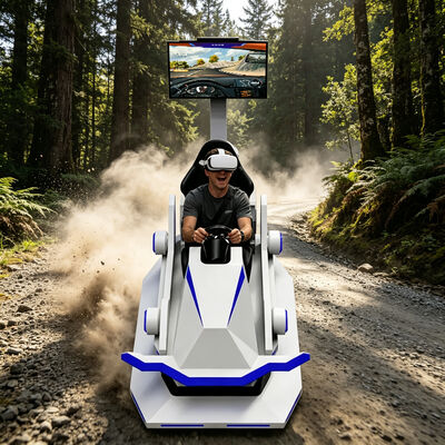 VR Racing Simulator 3DOF Plataforma Racing Car Driving Simulator Speed Racing Game Arcade Machine Máquina de jogos VR