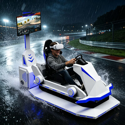 Acelerando F1 Car Race Game Machine 3 DOF 9D VR Racing Simulator Arcade Driving Simulator Indoor Metal Equipamento de Realidade Virtual
