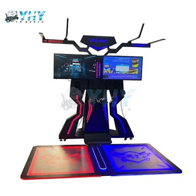 2 jogadores FPS VR Kat Walker Arcade Treadmill Machine 9D VR Simulador Plataforma de Caminhada