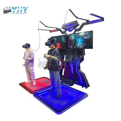VR Shoot Shooter Gun Simulator 9d Virtual Reality Arena 2 jogadores Fruit Ninja Música Dança Revolução máquina de jogo